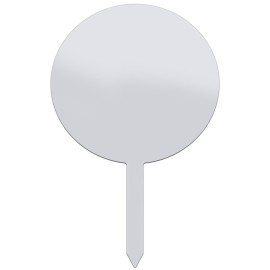 Round Acrylic Sublimation Cake Toppers (Pack of 5)